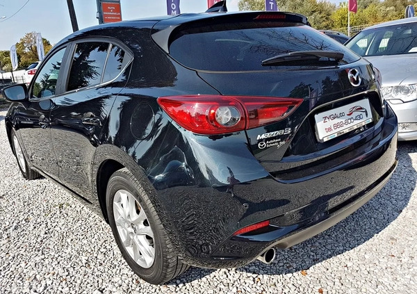 Mazda 3 cena 63900 przebieg: 80000, rok produkcji 2018 z Różan małe 781